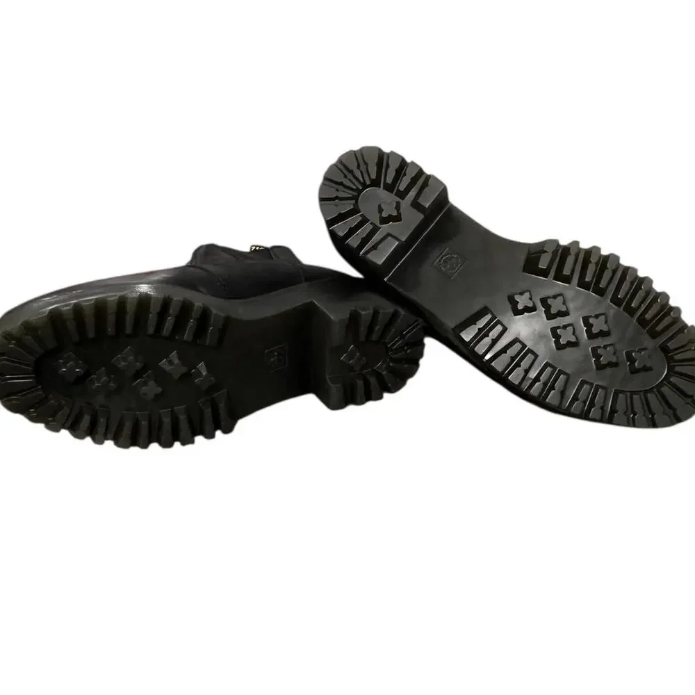 NEW! Dr. Martens Rometty Wyoming Leather Platform Chelsea Boots - Size 9 - Picture 8 of 9